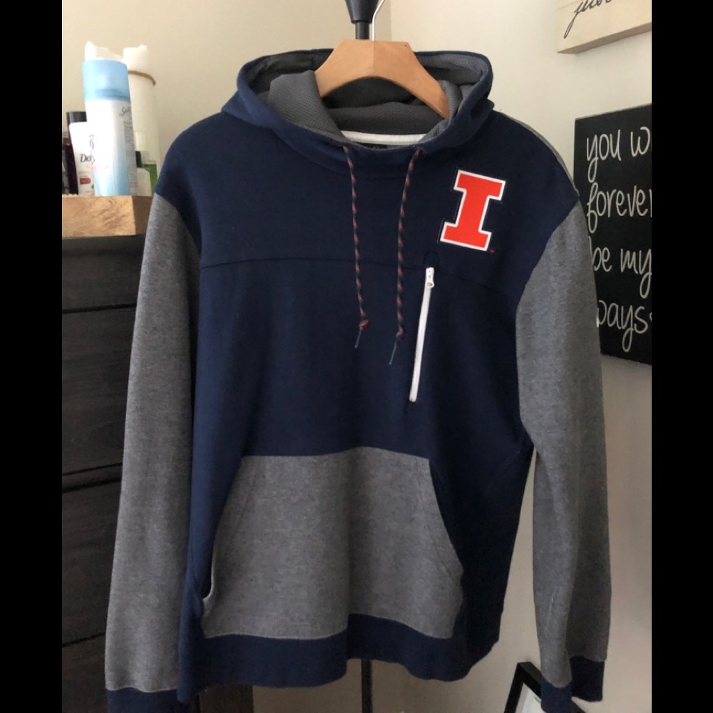 Nike mens university of Illinois hoodie